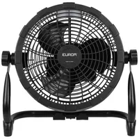 Eurom Airflow LED Cordless Ventilator, 38 cm, schwarz
