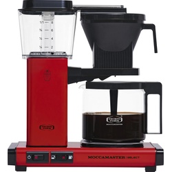 MOCCAMASTER Filterkaffeemaschine „KBG Select red“ Kaffeemaschinen Gr. 1,25 l, 10 Tasse(n), rot Filterkaffeemaschine