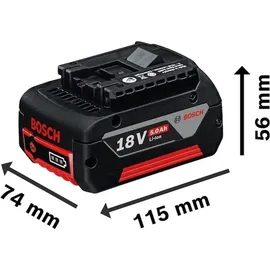 Bosch Professional GBA 18V M-C (HD), 5,0 Ah Li-Ion