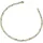 FIRETTI Armband FIRETTI "Schmuck Geschenk Gold 333 Armschmuck Armkette 2-farbig bicolor" Gr. 23, gelbgoldfarben, weißgoldfarben, Armbänder, Damen, 23, Gelbgold 333, Armband, Made in Germany