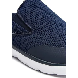 SKECHERS Summits Vindicator Sneaker, Navy Textile Trim, 46
