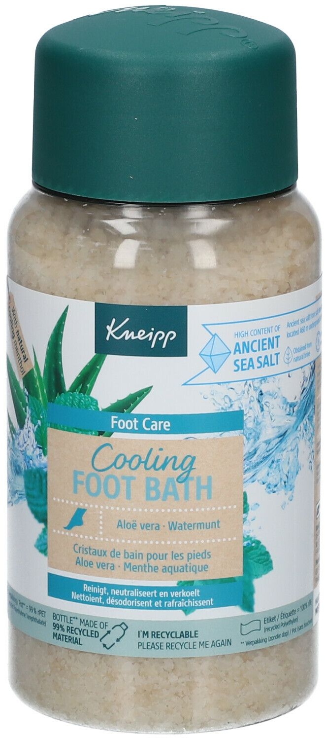 Kneipp Cristaux pour bain de pieds Cooling 600 g Poudre