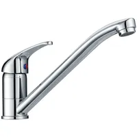 Hapilife Küchenarmatur verchromt 360° Schwenkbereich Hochdruck Wasserhahn Küche aus Messing Spültisch-Einhebelmischer Mischbatterie Spüle Armatur