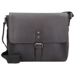 Leonhard Heyden Dakota Messenger Leder 32 cm braun