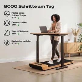 Sportstech WoodPad Pro Braun