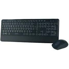 Logilink Wireless Tastatur Set DE schwarz (ID0161)