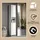 WELLTIME Avena Hochschrank 37 x 31 x 190 cm Weiß Kunststoff, Metall, MDF, Massivholz
