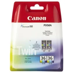 Tinten CANON CLI36 CANON MINI260 TINTE (2) COLOR