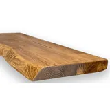 Moontree Xxxl Wandregal, Dunkelbraun, Holz, 40x4.4x30 cm, Wohnzimmer, Regale, Wandregale