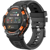 Militärische Smartwatch Herren, Fitness Tracker mit Telefonfunktion Blutdruck Herzfrequenz Schlafüberwachung Schrittzähler Fitnessuhr Männer IP68 Wasserdicht Musiksteuerung Sportuhren Android iOS