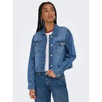 Only Jeansjacke in blau | L