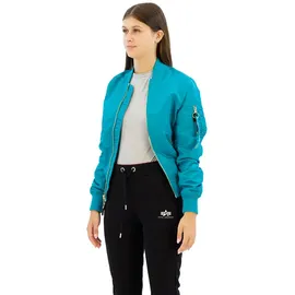 Alpha Industries Ma-1 Vf Light Bomberjacke, Blue Lagoon, L