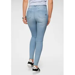 Skinny-fit-Jeans »Ultra Stretch«, skinny-fit, betonte Taille, shaping-Effekt, high Waist, Gr. 52 - N-Gr, bleached, , 62861926-52 N-Gr