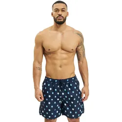 DEDICATED Badeshorts Dots Bademode Blau - 