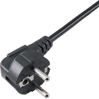 Akyga Strom Anschlusskabel [1x Kaltgeräte-Buchse C13 - 2x Schutzkontakt-Stecker]