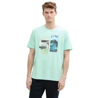 Tom Tailor T-Shirt, mit Front Print TOM TAILOR bright