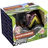 Magformers 707017 Rally Kart Girl racer Construction Set, Multicolor