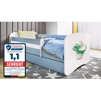 raumhirsch furniture Kinderbett Raumhirsch 80 x 180 cm Holzwerkstoff blau