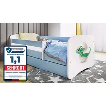 raumhirsch furniture Kinderbett Raumhirsch 80 x 180 cm Holzwerkstoff blau