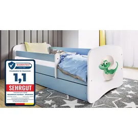 raumhirsch furniture Kinderbett Raumhirsch 80 x 180 cm Holzwerkstoff blau