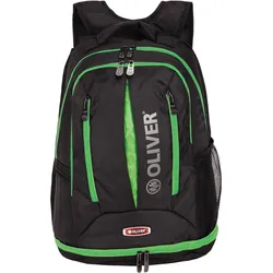 Sport Rucksack OLIVER - TS grün-schwarz EINHEITSGRÖSSE