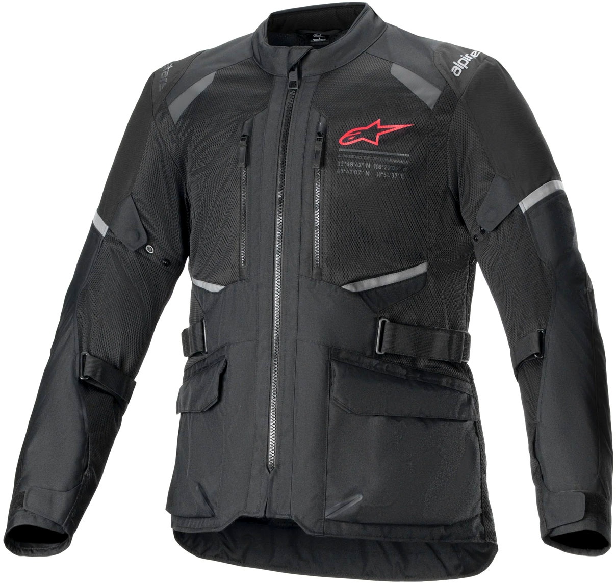 Alpinestars Andes Air, Textiljacke Drystar - Schwarz - 4XL