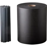 Noor Sichtschutzstreifen PP-Vlies 19 x 350 cm Anthrazit 2 St.