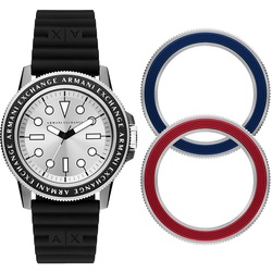 Armani Exchange Herrenuhr AX7136SET - grau