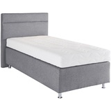 Westfalia Schlafkomfort Boxspringbett, grau