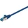 goobay CAT 6a Patchkabel, S/FTP (PiMF), Blau,