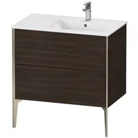 Duravit XViu Waschtisch-Unterschrank XV44870B169 81x48x59,4cm, 2 Auszüge, Becken rechts,