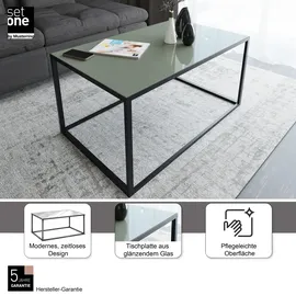 Set One by Musterring Reno Grün Glas 100 x 50 x 60 cm