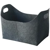 Jürgen Westerholt GmbH Allzweckkorb Filzkorb ROCCO mit 2 Griffen Filztasche Shopper Auto-Tasche Filz-Korb