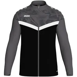 JAKO Polyesterjacke Iconic (schwarz/anthrazit / Größe 140 / Kinder)