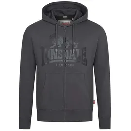 Lonsdale Krafty Hoodie Herren Grau/Schwarz XL