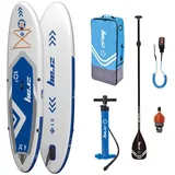 Zray Aufblasbares Stand Up Paddle Board X1 Komplettset Blau 310 x 81 x 15 cm inkl. Zubehör