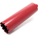 Wiltec Diamantbohrkrone ⌀120 mm 1 1⁄4 UNC 400 mm für Kernbohrgeräte, Kernbohrkrone aus Sintermetall, Nassbohrkrone, Trockenbohrkrone