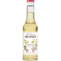 Monin Sirup in der Geschmacksrichtung blumiger Holunderblüte 250ml