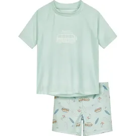 Playshoes Badeanzug UV-Schutz Bade-Set Surf-Bus Mint 98/104