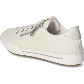 Rieker Slip-Ons Damen Weiß/Silber/Grau 36