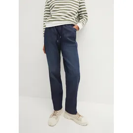 bonprix Schlupfjeans (Packung, 2-tlg) lockere loose fit Passform, elastischer Bund mit Kordelzug blau 44