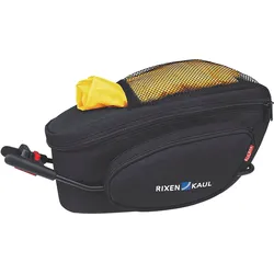 Satteltasche KLICKFIX, schwarz, Taschen