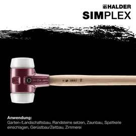 Halder Vorschlaghammer SIMPLEX 7700 g