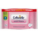 Cottonelle Feuchtes Toilettenpapier Sensitive Pflegend 6 x 84 Feuchttücher