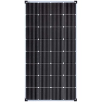 enjoy solar PERC Mono 12V 9-Busbars (9BB) 166 * 166mm Monokristallines Solarpanel ideal für Wohnmobil, Gartenhäuse, Boot (Mono 190W 12V 9-Busbars)
