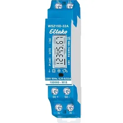 Stromzähler Wechselstrom Eltako WSZ15D-32A, MID