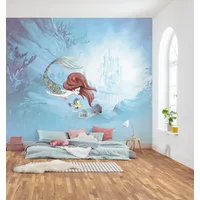 KOMAR Fototapete Ariel Under the Sea«, blau,