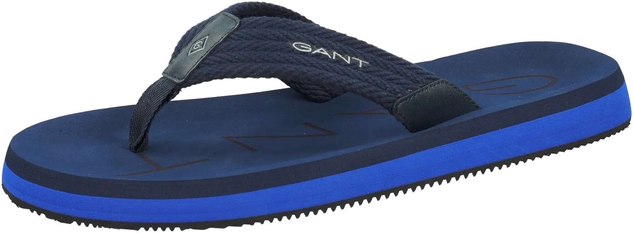 Gant Badezehentrenner »Poolbro«, Sommerschuh, Poolslides, Schlappen, mit Logoverzierung Gant marine 40