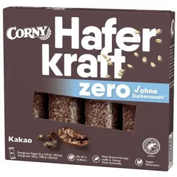 Corny Haferkraft Kakao Zero Zucker 4ST 140G