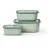 Mepal Cirqula rechteckig nordic sage 0,75 l 3-teilig